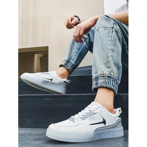 Men's Transparent Bottom Skate Shoes