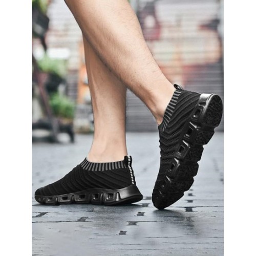 Breathable Weaving Mesh Slip On Sneakers