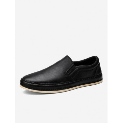 Minimalist Slip-On Low Top Loafers